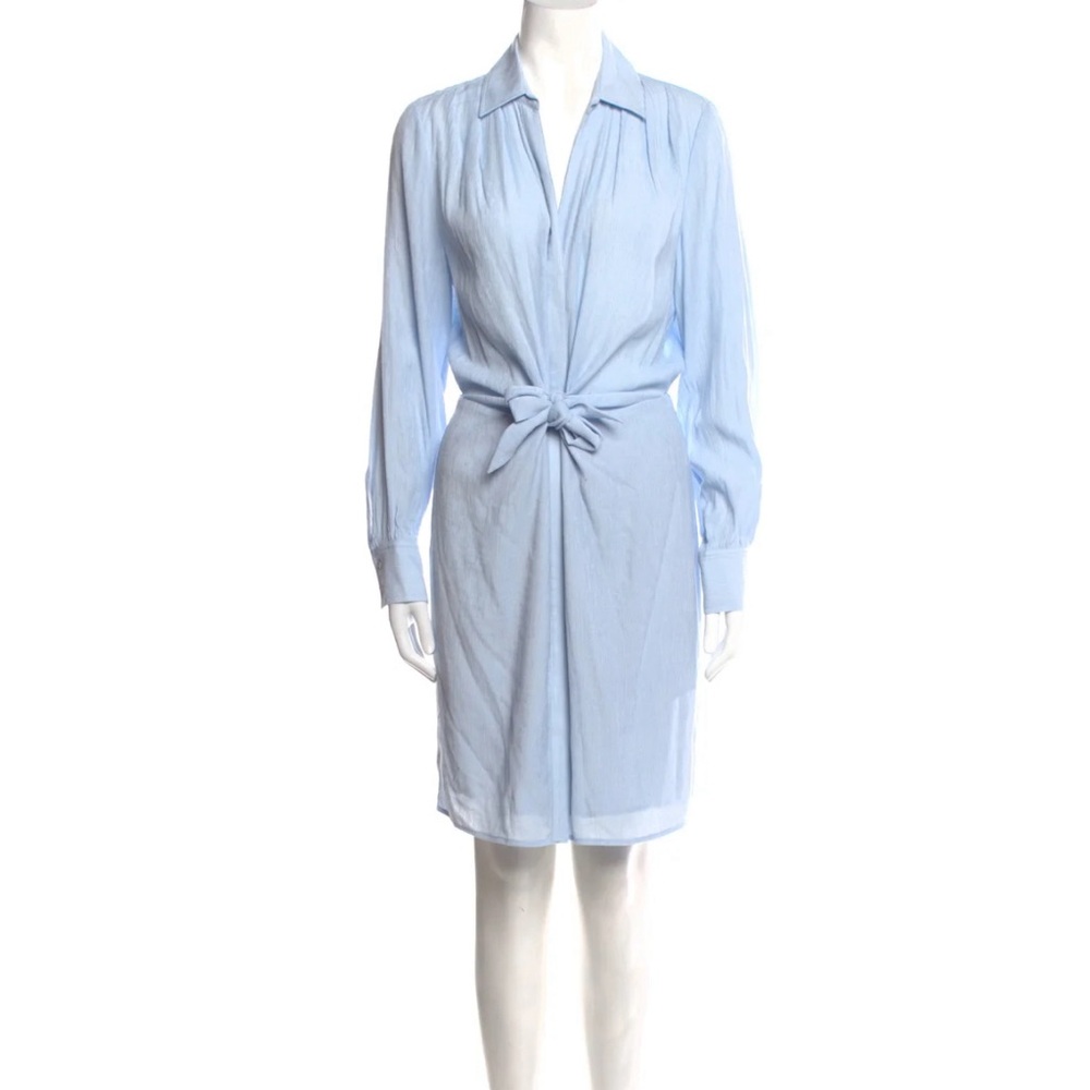 NTW Brochu Walker Madsen Shirtdress baby blue size XS